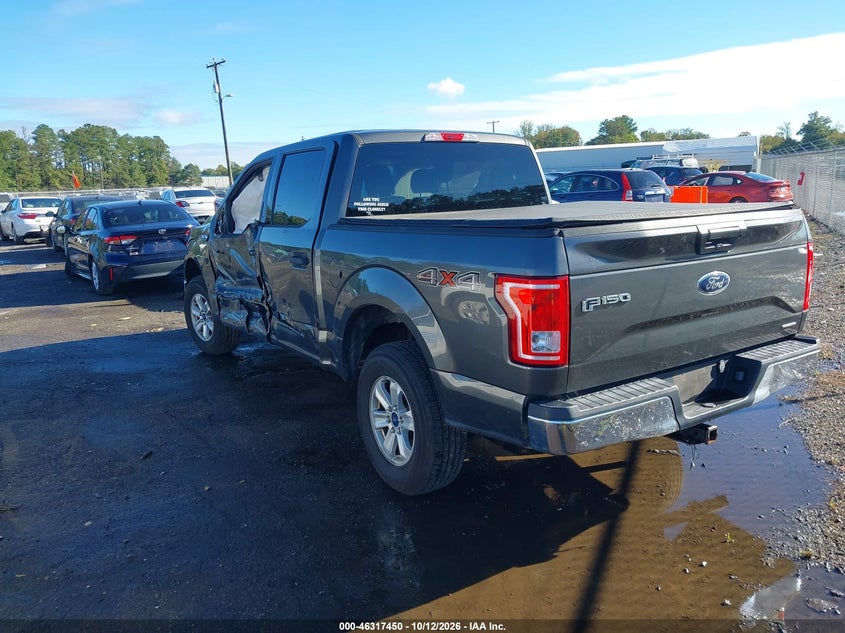 Vin: 1ftew1ef8gfa87077, lot: 46817672, ford f-150 xlt 20163