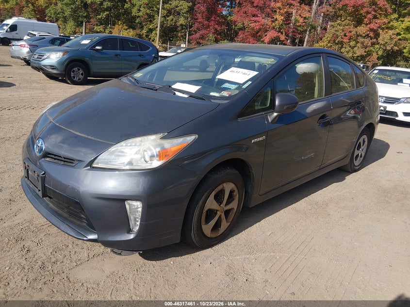Vin: jtdkn3du6f0485178, lot: 46817683, toyota prius two 20152