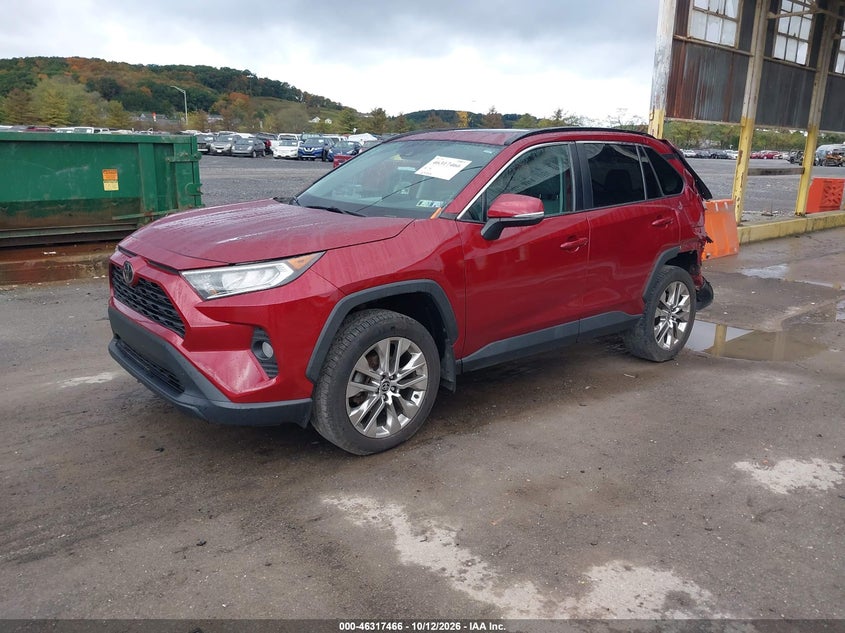 Vin: 2t3a1rfv8mw213451, lot: 46817688, toyota rav4 xle premium 20212