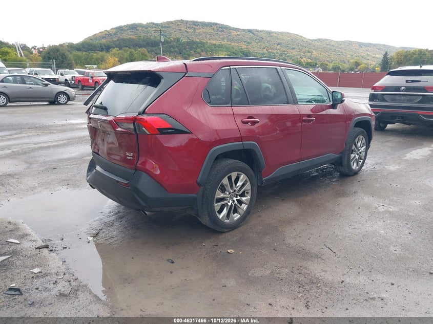 Vin: 2t3a1rfv8mw213451, lot: 46817688, toyota rav4 xle premium 20214