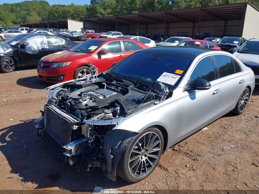 Vin: w1k6g7gb6ma043740, lot: 46817707, mercedes-benz s 580 4matic 20212
