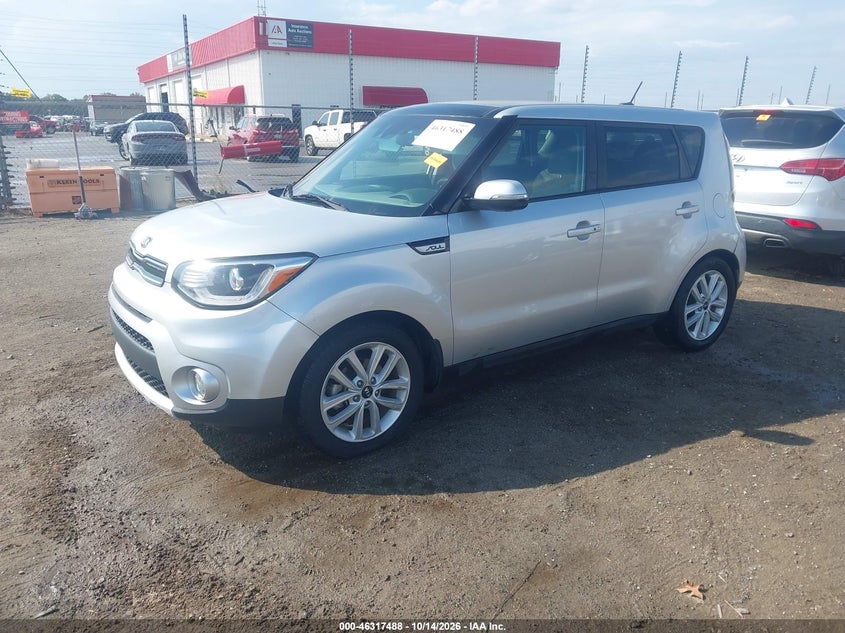 Vin: kndjp3a5xk7661086, lot: 46817710, kia soul + 20192