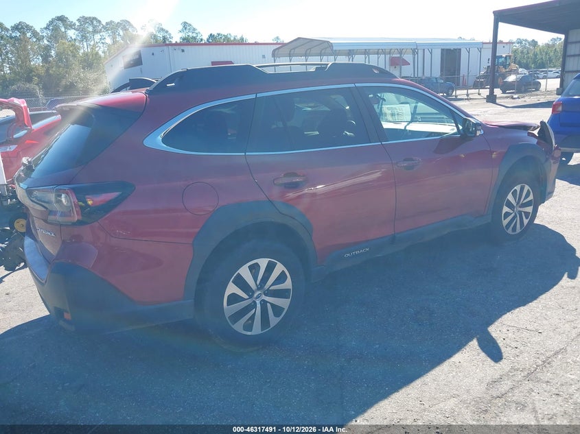 Vin: 4s4btacc5p3104080, lot: 46817713, subaru outback premium 20234