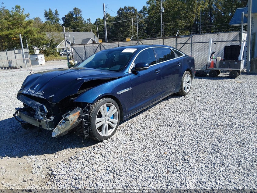 Vin: sajwj2gd7d8v44404, lot: 46817730, jaguar xj xjl portfolio 20132
