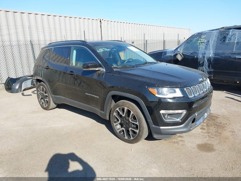 Vin: 3c4njccbxjt208330, lot: 46817742, jeep compass limited fwd 2018 img_1