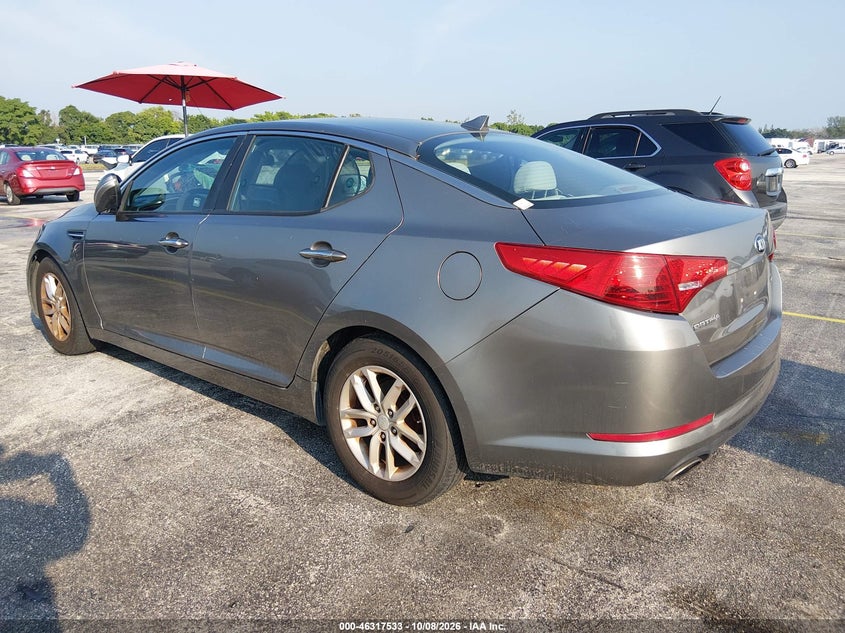 Vin: 5xxgm4a75dg256998, lot: 46817755, kia optima lx 20133