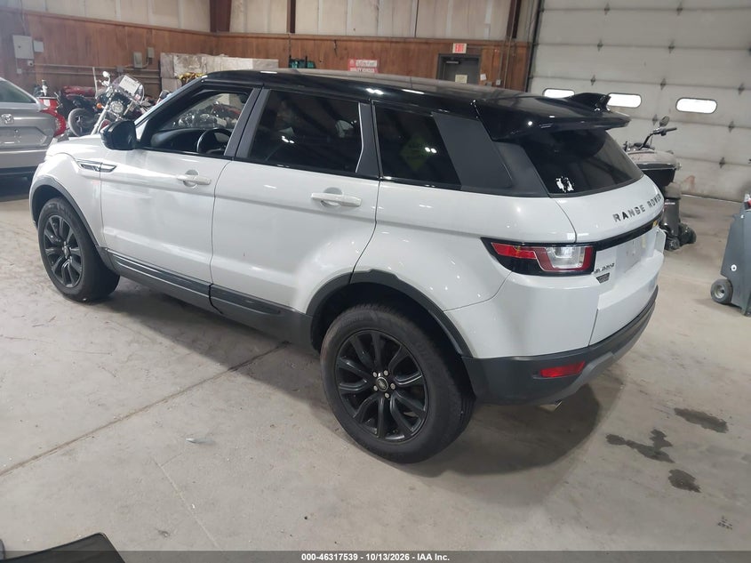 Vin: salvp2rx0kh347886, lot: 46817761, land rover range rover evoque se/se premium 20193
