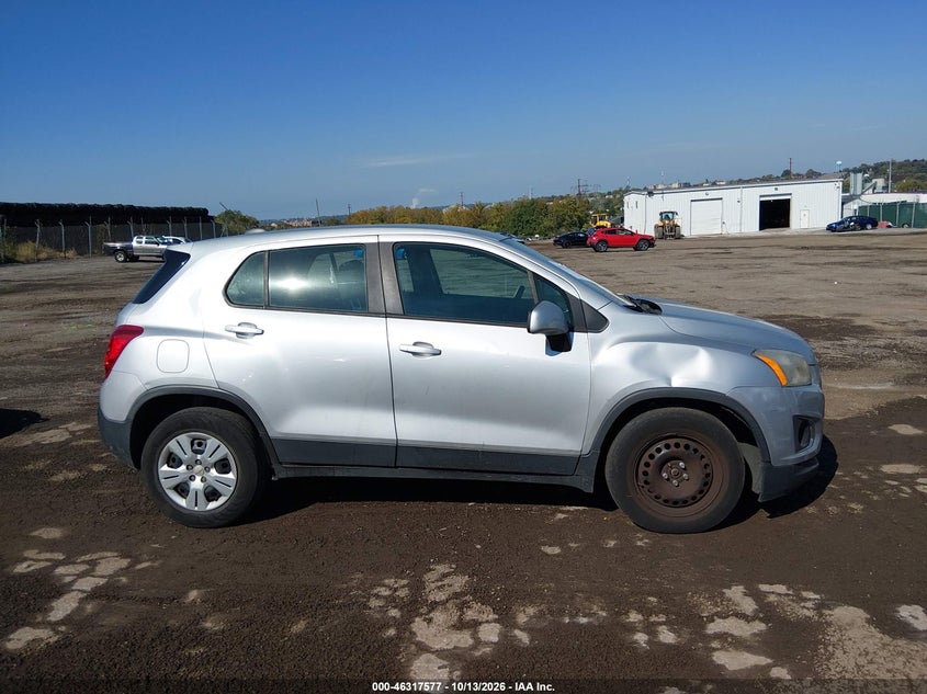 CHEVROLET TRAX 2016 VIN 3GNCJKSB2GL275829