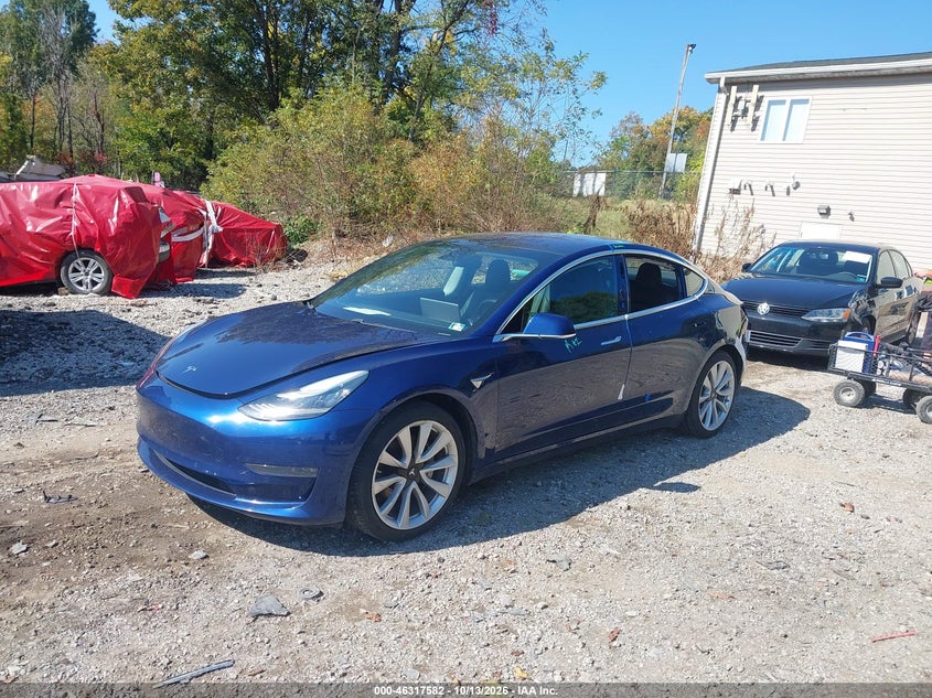 Vin: 5yj3e1ea9kf301179, lot: 46817804, tesla model 3 long range/mid range/standard range/standard range plus 20192