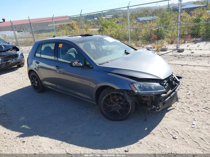Vin: 3vw217au4fm096847, lot: 46817816, volkswagen golf tsi sel 4-door 20151