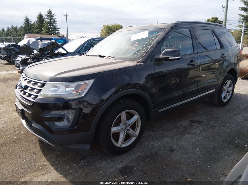 Vin: 1fm5k8d82ggb00211, lot: 46817819, ford explorer xlt 20162