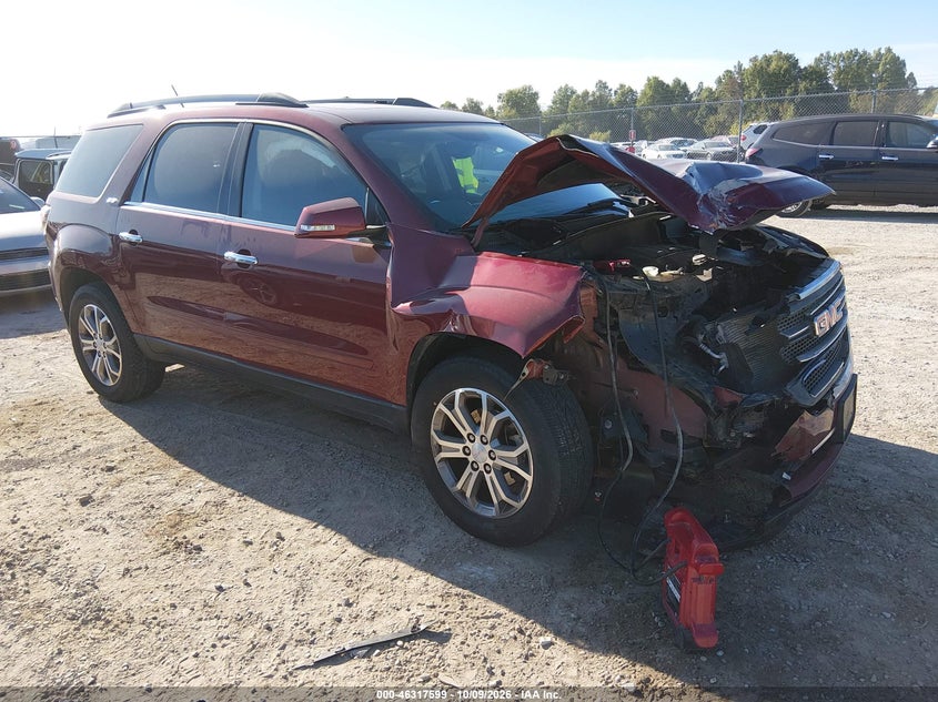 Vin: 1gkkrrkd5fj111282, lot: 46817821, gmc acadia slt-1 20151
