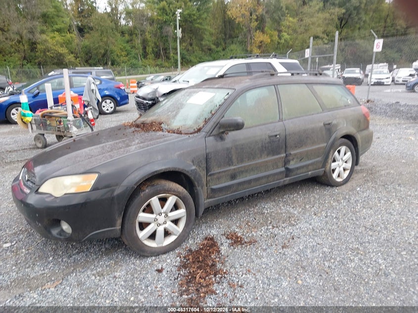 SUBARU OUTBACK 2007 VIN 4S4BP61CX77328054