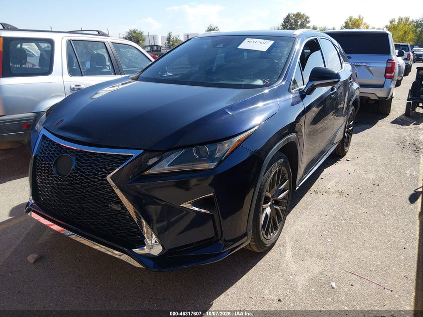 Vin: 2t2bzmca2gc036942, lot: 46817829, lexus rx 350 f sport 20162