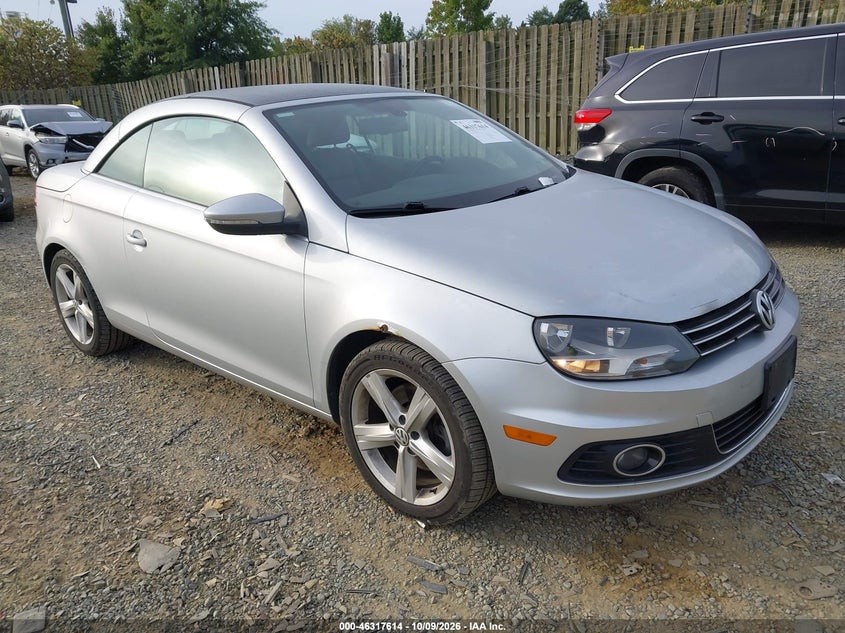 Vin: wvwfw7ah8cv022227, lot: 46817836, volkswagen eos lux 20121
