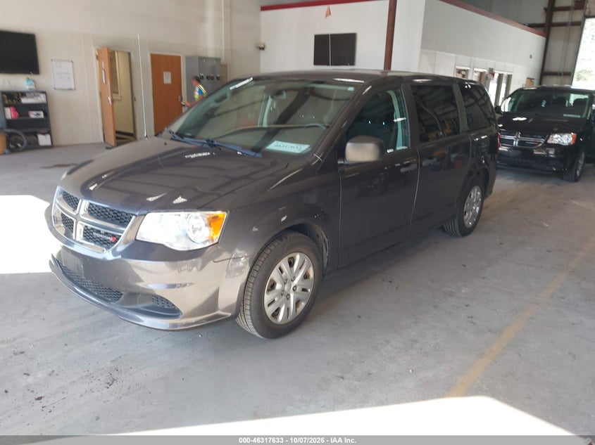 Vin: 2c4rdgbg4kr500346, lot: 46817855, dodge grand caravan se 20192