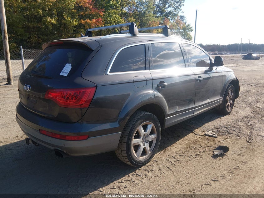 Vin: wa1lgafe8dd016358, lot: 46817865, audi q7 3.0t premium 20134