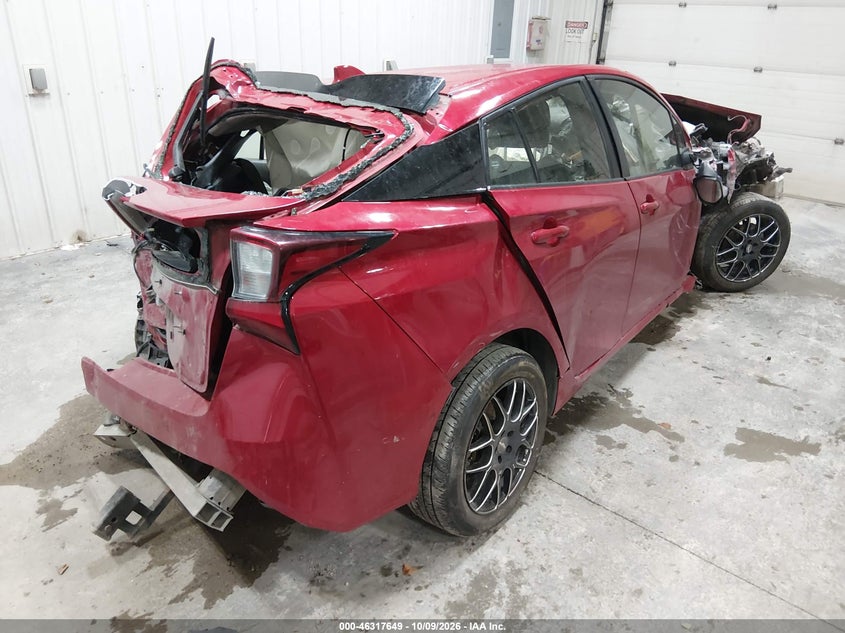 Vin: jtdl9mfu5n3034509, lot: 46817871, toyota prius xle awd-e 20224