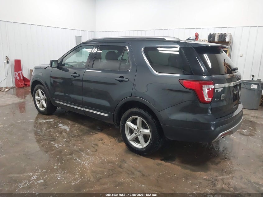 Vin: 1fm5k8dh5hgc47530, lot: 46817875, ford explorer xlt 20173