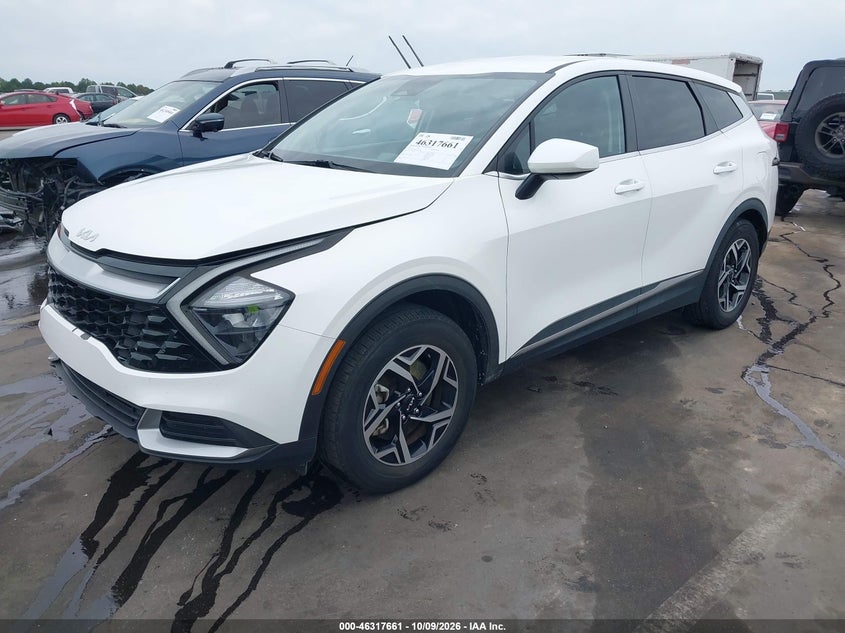 Vin: kndpu3af7p7034946, lot: 46817885, kia sportage lx 20232