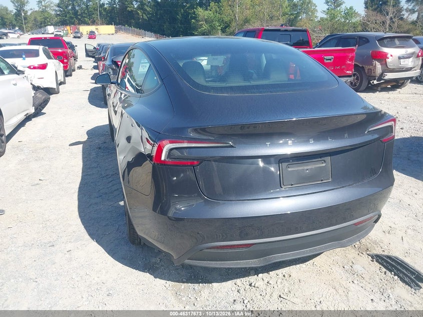 Vin: 5yj3e1ea3rf868692, lot: 46817895, tesla model 3 long range dual motor rear-wheel drive/rear-wheel drive 20243