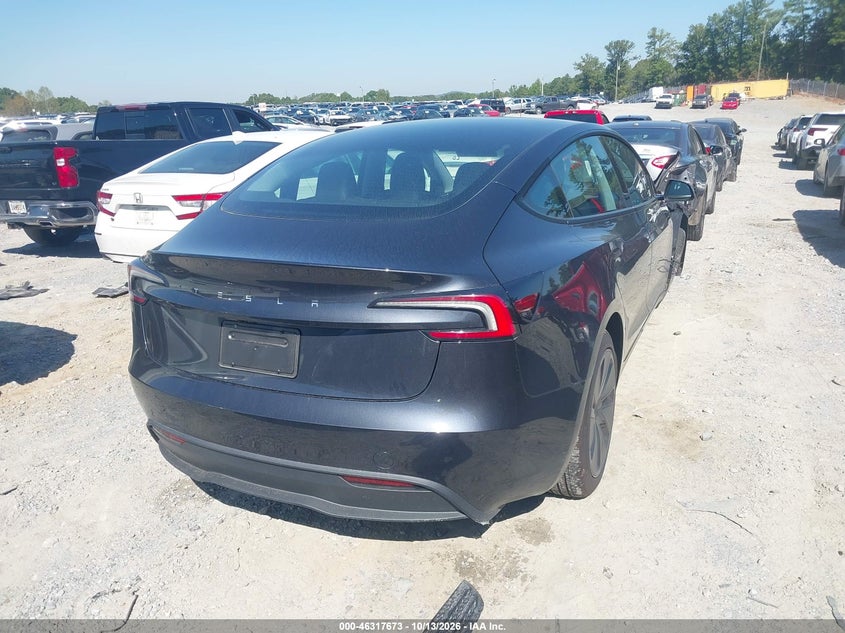 Vin: 5yj3e1ea3rf868692, lot: 46817895, tesla model 3 long range dual motor rear-wheel drive/rear-wheel drive 20244