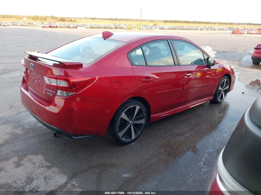 Vin: 4s3gkam68j3618275, lot: 46817917, subaru impreza 2.0i sport 20184