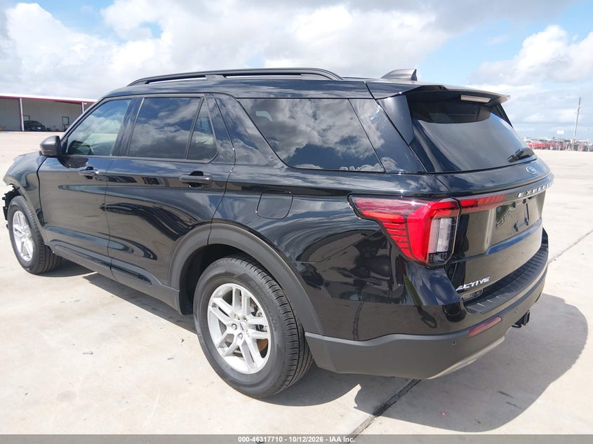 Vin: 1fmuk7dhxtgb13014, lot: 46817932, ford explorer active 20263