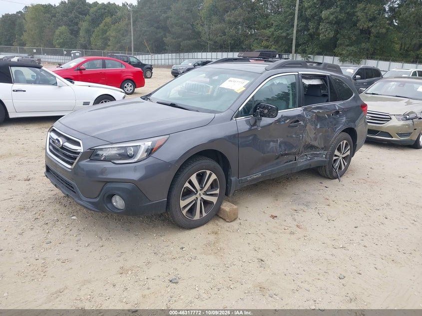 Vin: 4s4bsanc2j3321979, lot: 46817994, subaru outback 2.5i limited 20182