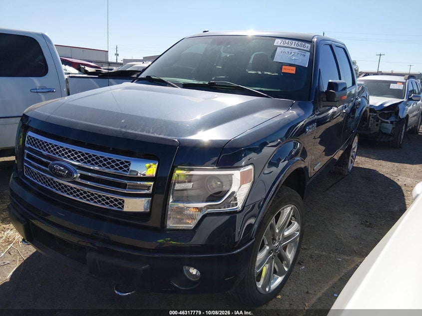 Vin: 1ftfw1et2efb76375, lot: 46818001, ford f-150 limited 20142