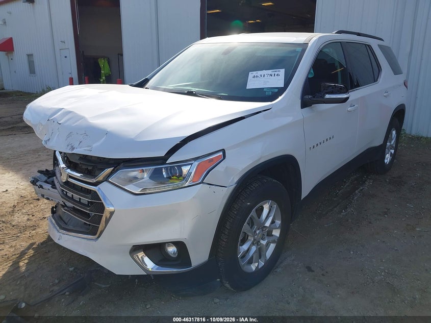 Vin: 1gnergkwxmj263867, lot: 46818038, chevrolet traverse fwd lt cloth 20212