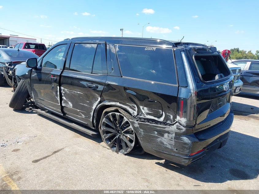 Vin: 1gys9gkl6tr343484, lot: 46818044, cadillac escalade platinum sport 20263