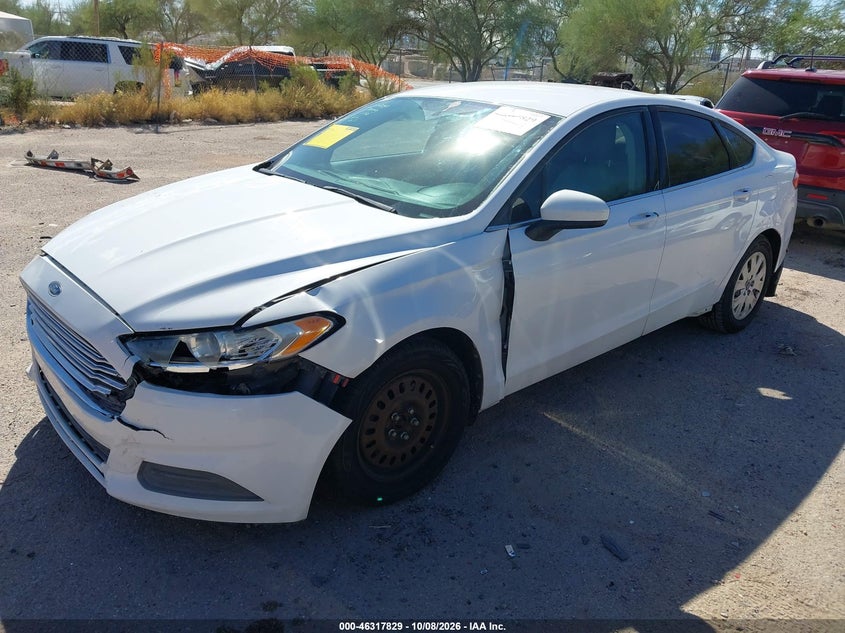 Vin: 3fa6p0g7xdr236787, lot: 46818051, ford fusion s 20132
