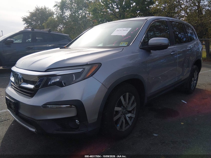 Vin: 5fnyf6h38kb083152, lot: 46818076, honda pilot ex 20192