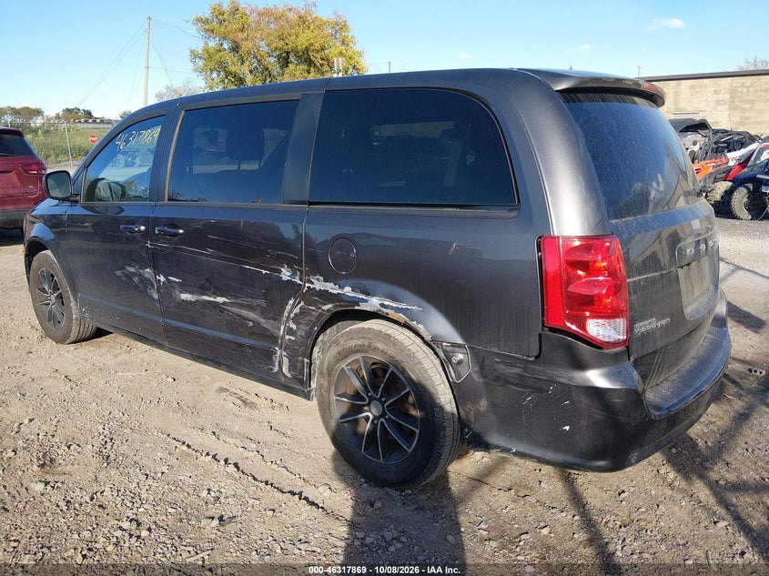 Vin: 2c4rdgcgxjr143591, lot: 46818091, dodge grand caravan sxt 20183