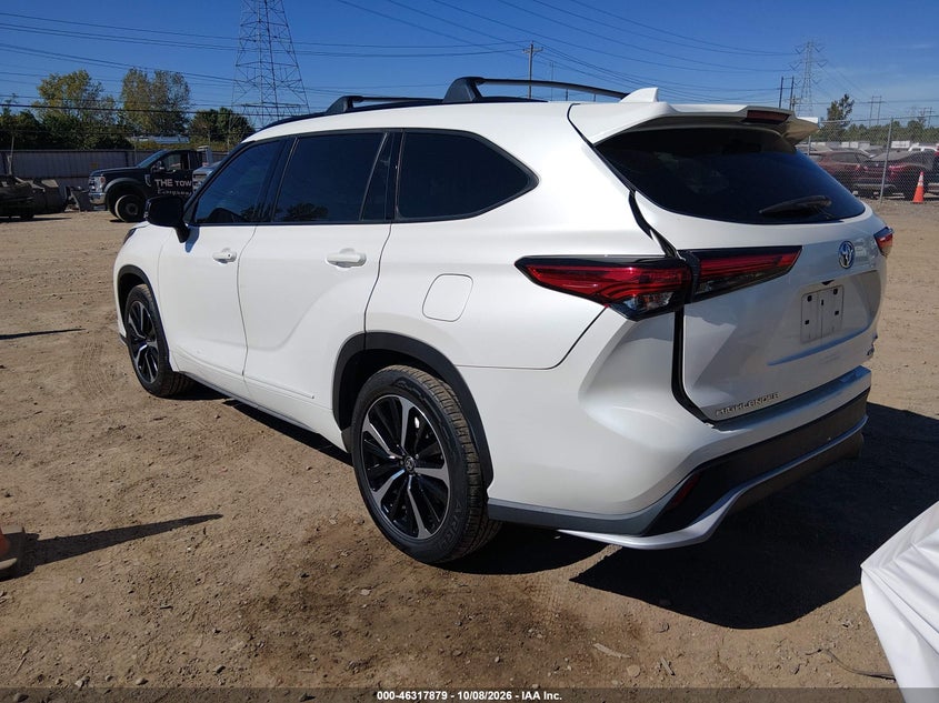Vin: 5tdlzrbh5ms114802, lot: 46818101, toyota highlander xse 20213