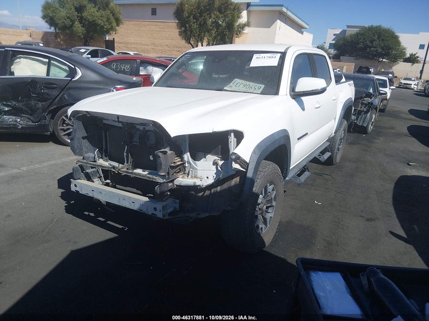 Vin: 3tmcz5an0nm458751, lot: 46818103, toyota tacoma trd off road 20222