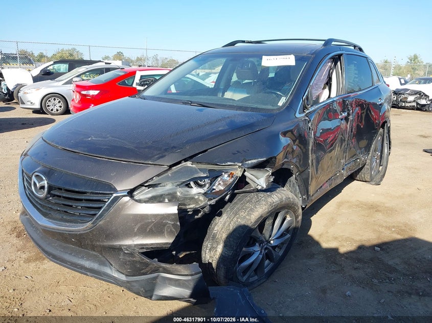 Vin: jm3tb3da6f0459870, lot: 46818123, mazda cx-9 grand touring 20152