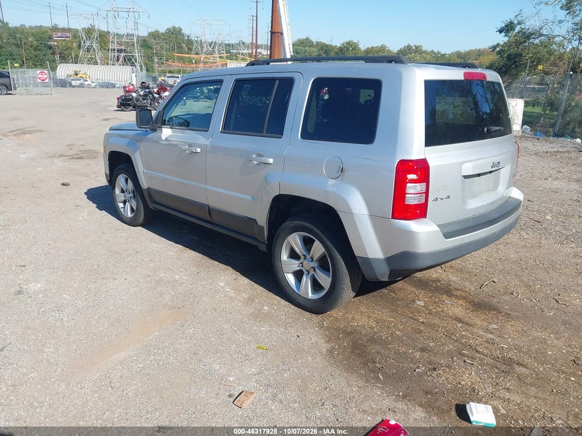 Vin: 1c4njrfb2dd177325, lot: 46818150, jeep patriot latitude 20133