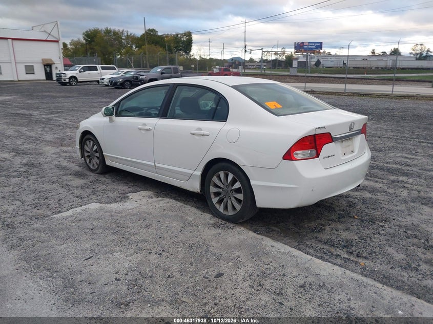 Vin: 2hgfa1f89bh545138, lot: 46818161, honda civic ex 20113