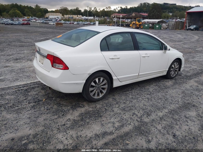 Vin: 2hgfa1f89bh545138, lot: 46818161, honda civic ex 20114