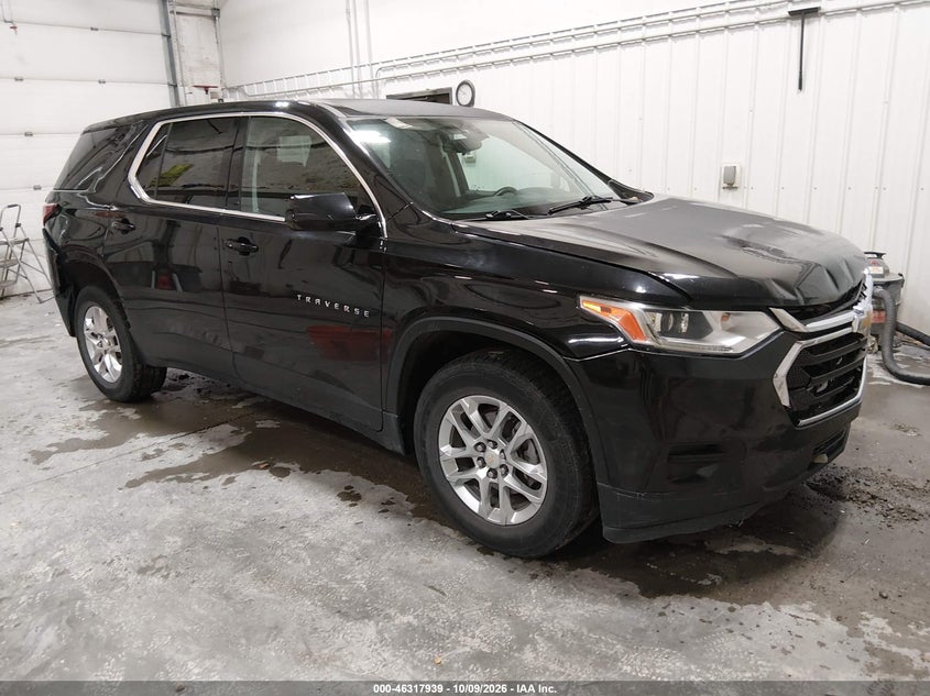 Vin: 1gnevfkw1kj270631, lot: 46818162, chevrolet traverse ls 2019 img_1