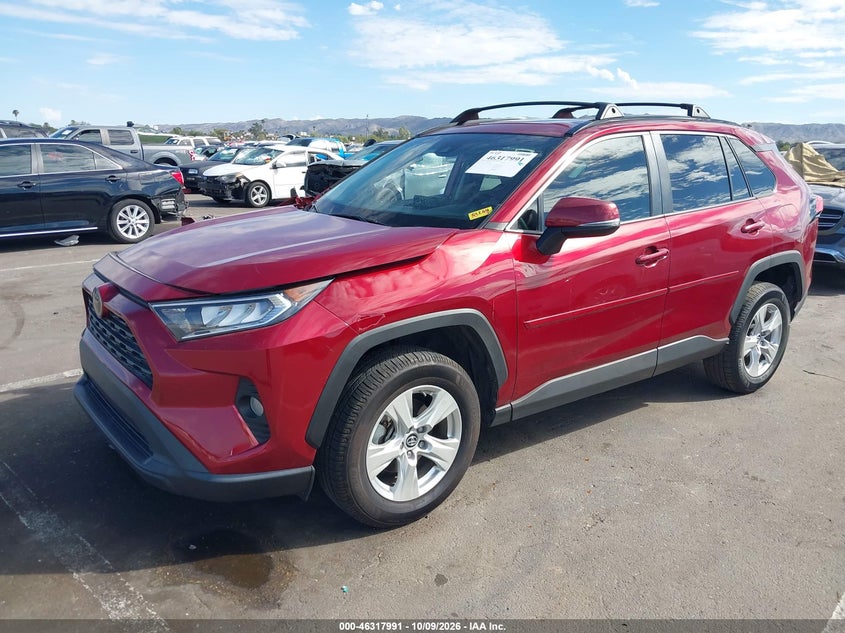 Vin: 2t3w1rfv6kw053959, lot: 46818213, toyota rav4 xle 20192