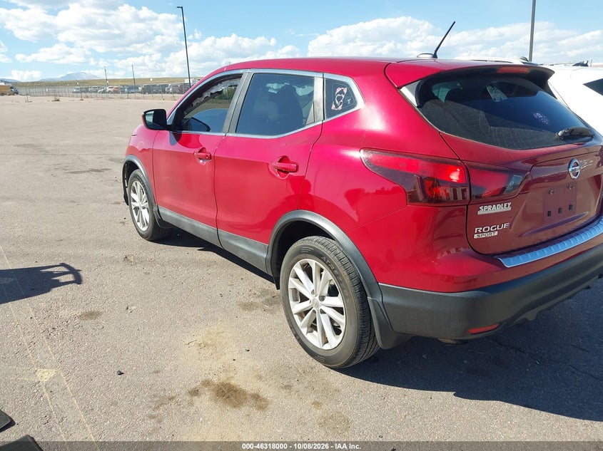Vin: jn1bj1crxhw143698, lot: 46818222, nissan rogue sport s 20173