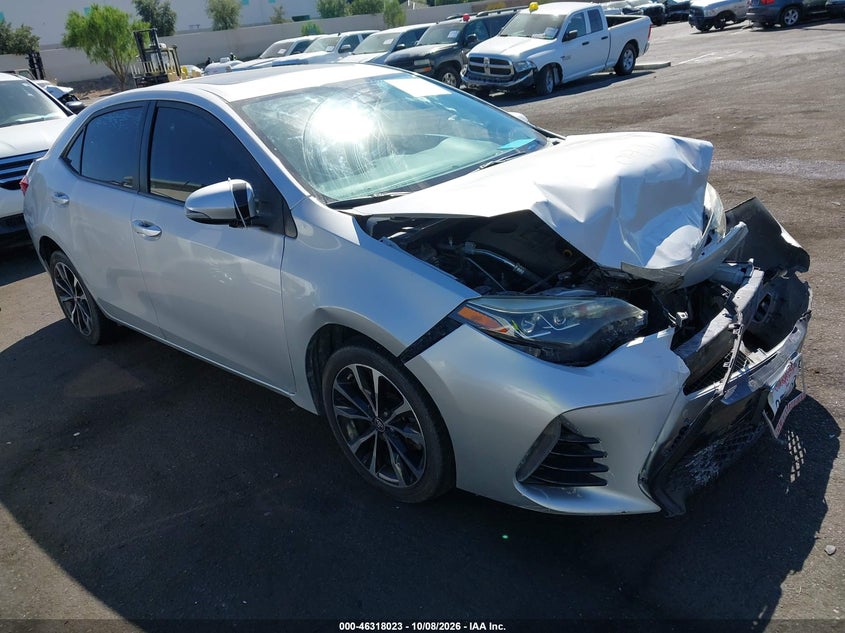 Vin: 5yfburhe6hp671451, lot: 46818245, toyota corolla se 20171