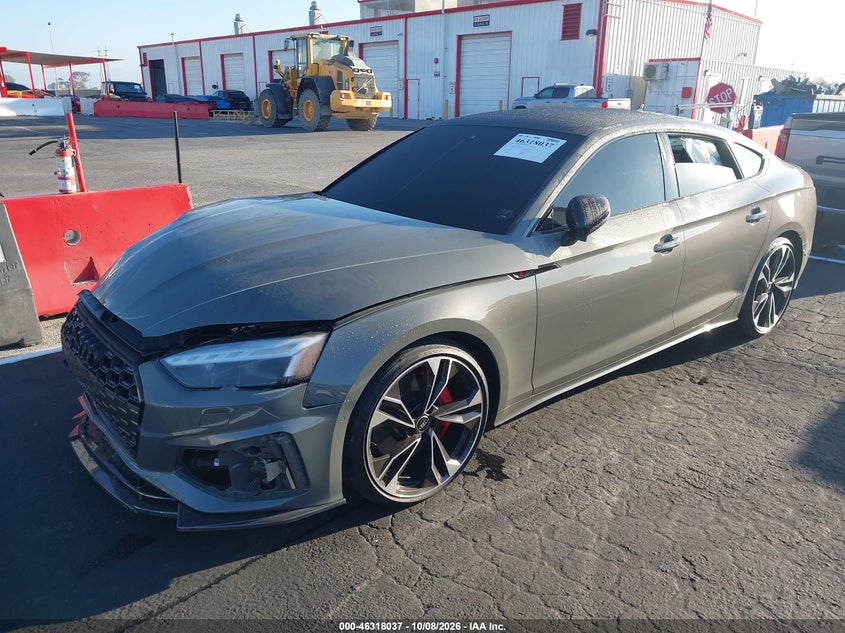 Vin: waub4cf58pa018068, lot: 46818259, audi s5 sportback prestige tfsi quattro tiptronic 20232