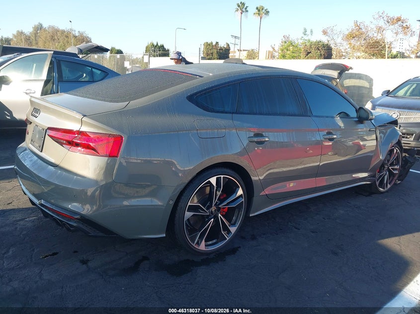 Vin: waub4cf58pa018068, lot: 46818259, audi s5 sportback prestige tfsi quattro tiptronic 20234