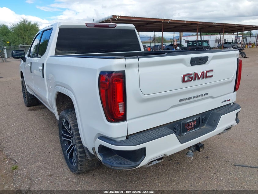 Vin: 3gtu9eet1mg409035, lot: 46818291, gmc sierra 1500 4wd  short box at4 20213