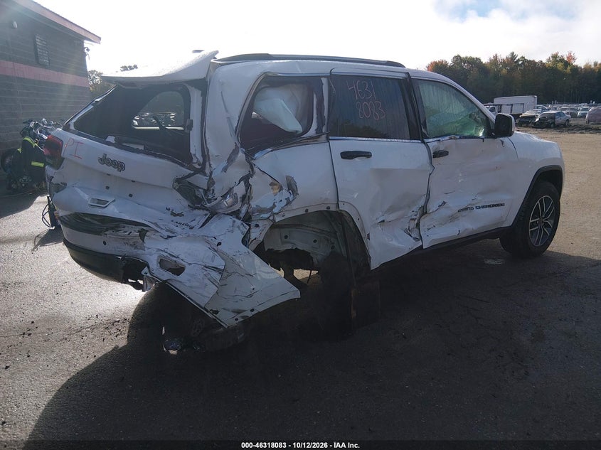 Vin: 1c4rjfagxkc607219, lot: 46818305, jeep grand cherokee laredo e 4x4 20194