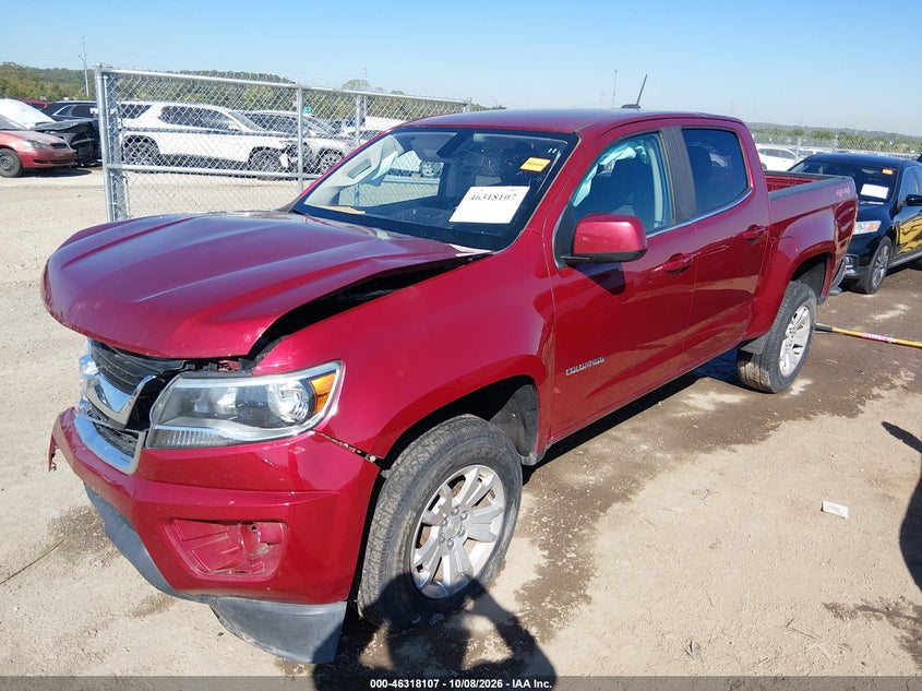 Vin: 1gcgtcen9l1152949, lot: 46818329, chevrolet colorado 4wd  short box lt 20202